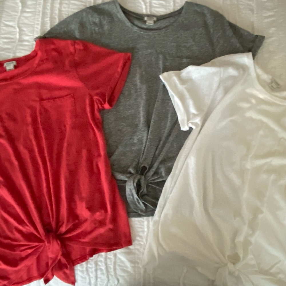 J.Crew Basic Tees - Fit like M